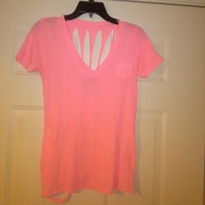 Rave cut out shirt